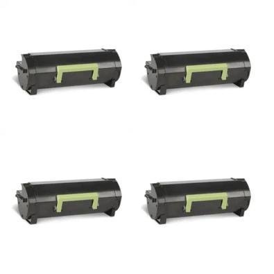 Kit 4x Toner Compatível Lexmark 504x Mx410 Mx415 Mx610 I 10k