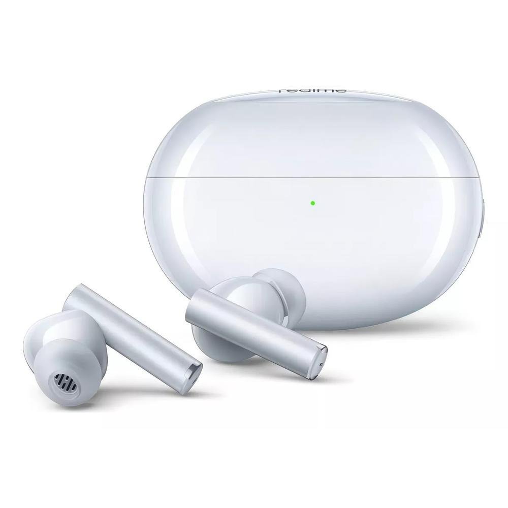 Imagem 2 de 5 do produto Fone De Ouvido Realme Buds Air 6 Pro Hires Audio Wireless, 6 Mic, 40 Horas - Cor Azul