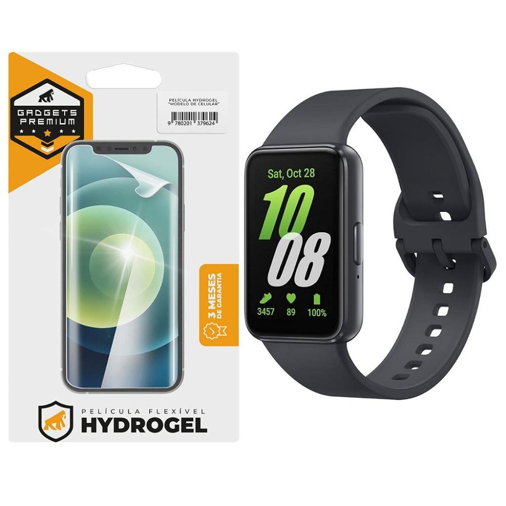 Película Para Smartwatch Samsung Galaxy Fit3 - Hydrogel Hd - Gshield