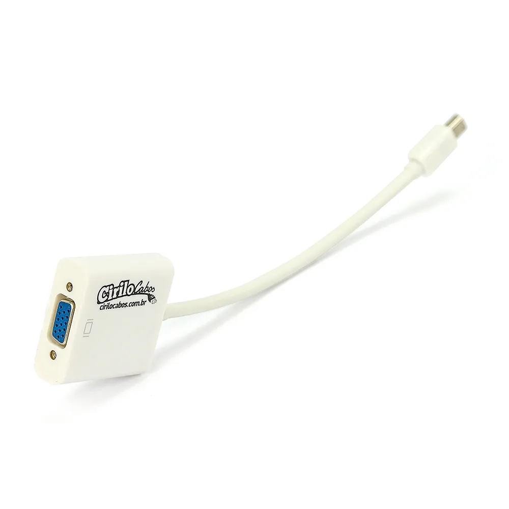Imagem 3 de 3 do produto Adaptador Mini Displayport Para Vga - Branco