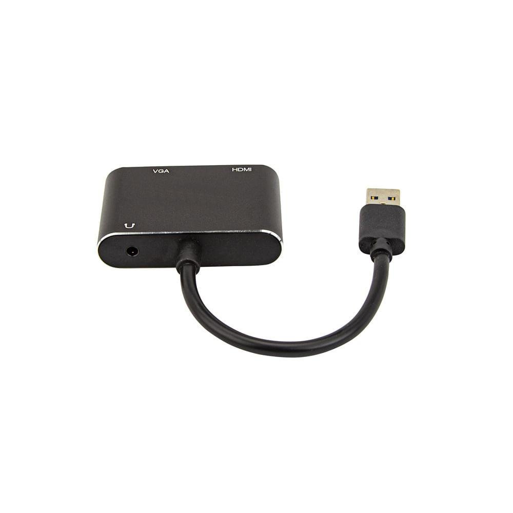 Imagem 2 de 3 do produto Adaptador Usb 3.0 Para HDMI E Vga