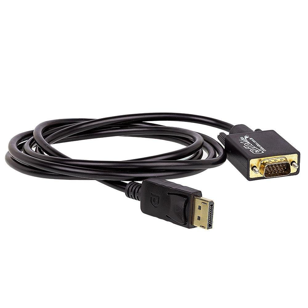 Imagem 2 de 2 do produto Cabo Adaptador Displayport Para Vga - Macho