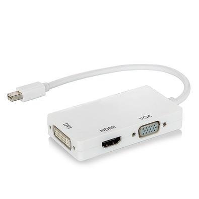 Adaptador Mini Displayport Para HDMI, Vga E Dvi