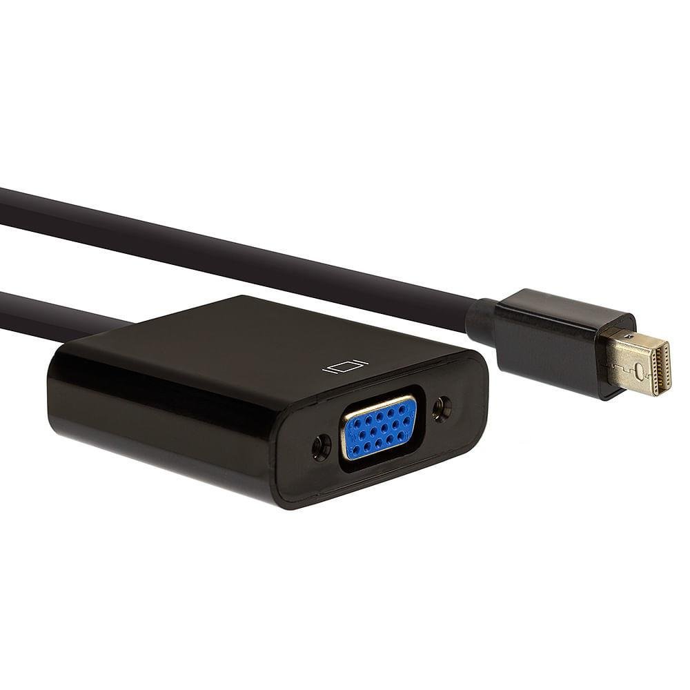 Imagem 2 de 2 do produto Adaptador Mini Displayport Para Vga - Preto