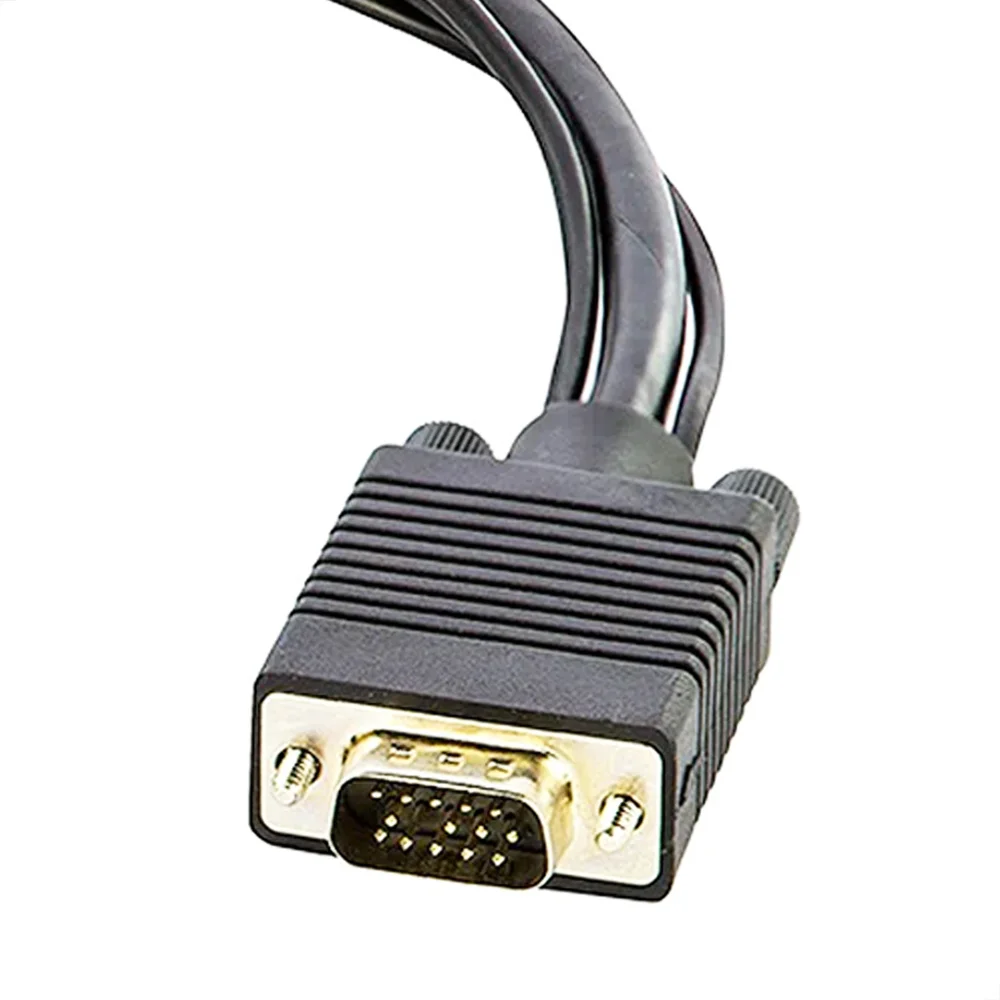 Imagem 2 de 5 do produto Cabo Conversor Vga Para HDMI Com Áudio Usb