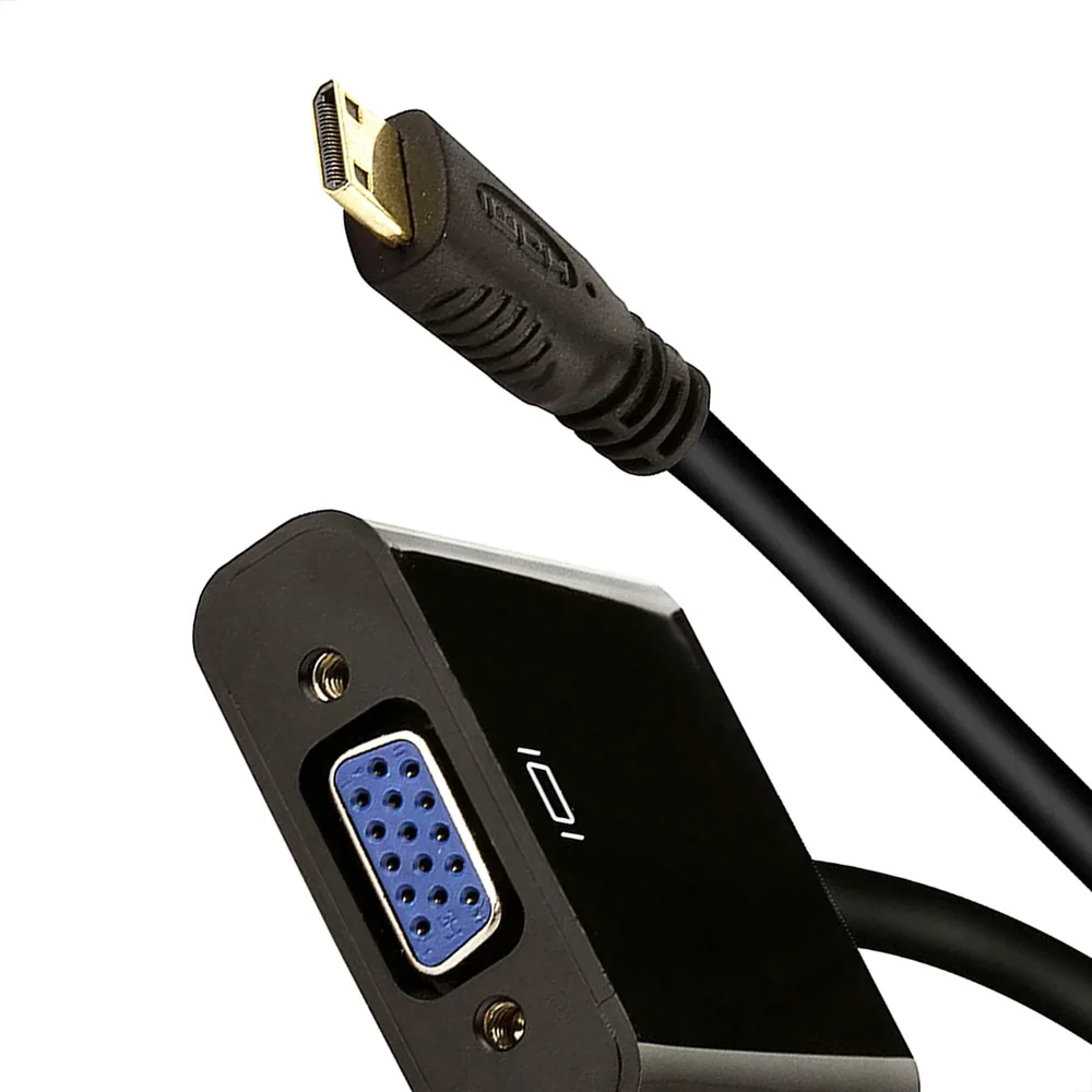 Imagem 4 de 5 do produto Conversor Adaptador Mini HDMI Para Vga