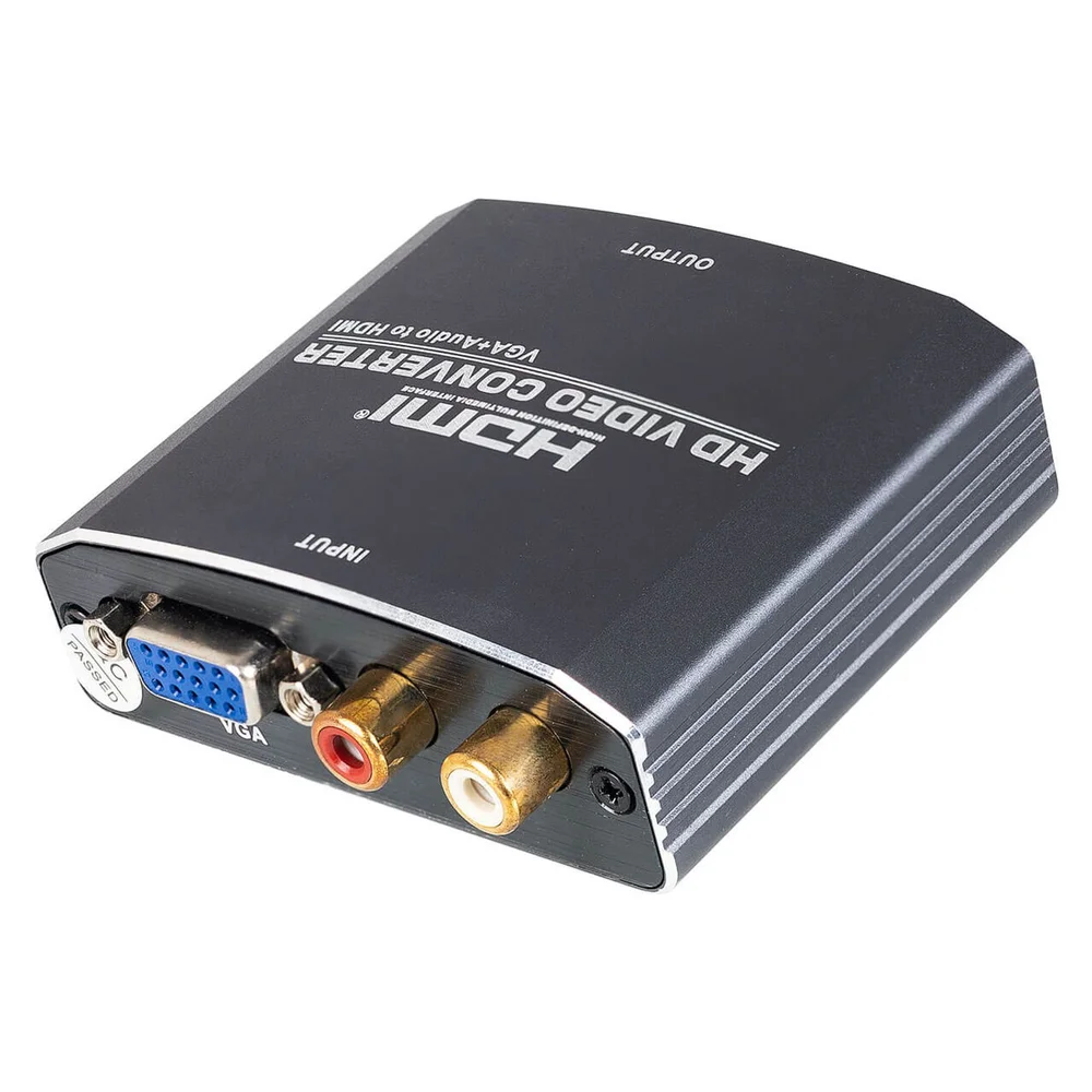 Imagem 3 de 5 do produto Conversor HDMI Para Vga Com Áudio