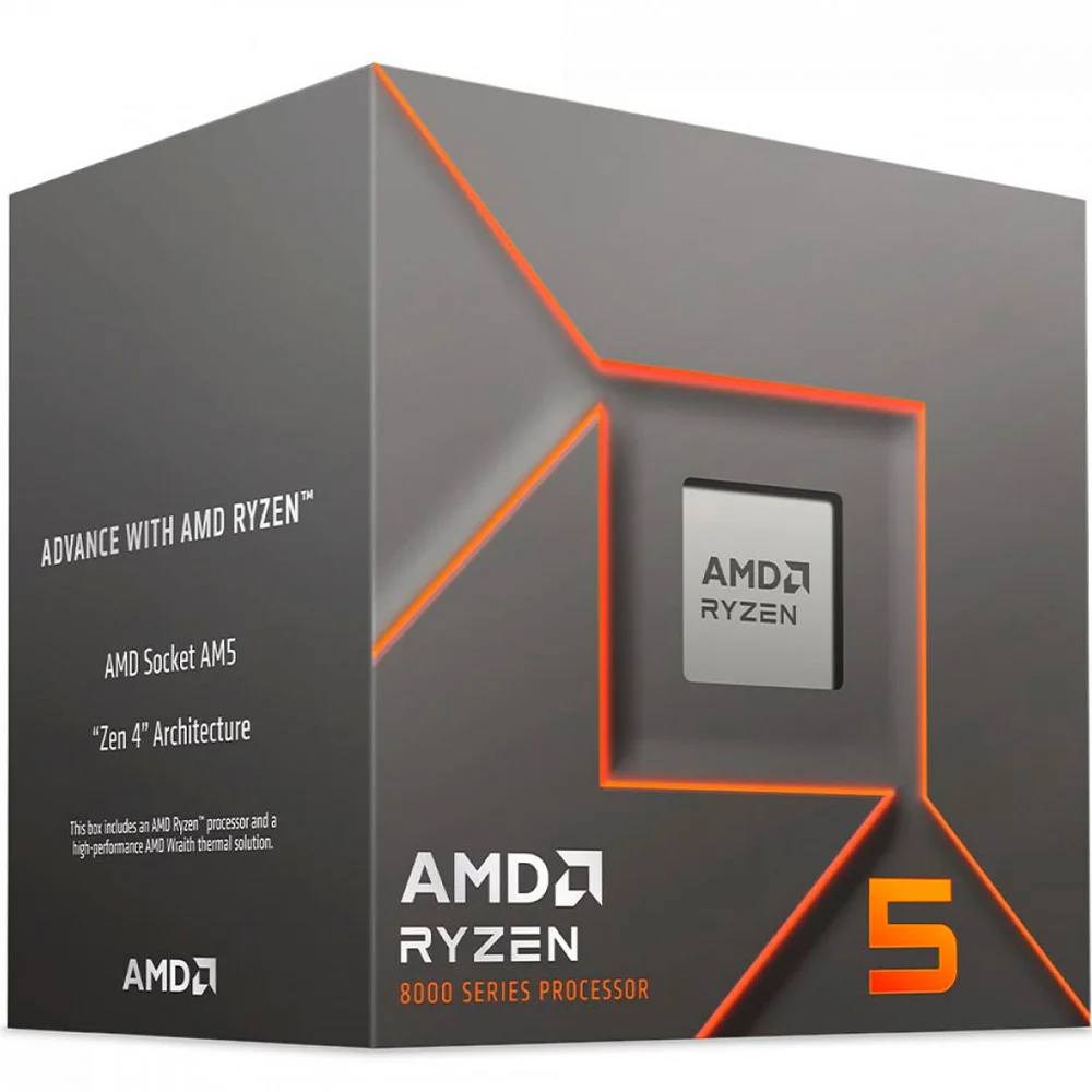 Processador Amd Ryzen 5 8400f 22mb 4.2ghz - 4.7ghz 5