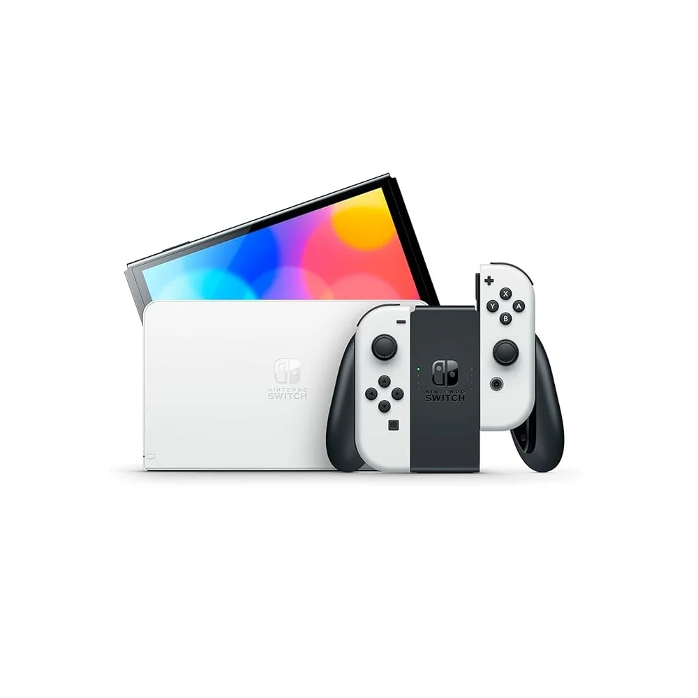 Nintendo Switch (OLEDモデル) ホワイト Nintendo Switch Oled 64gb Standard Com Joy-con Branco | Frete grátis