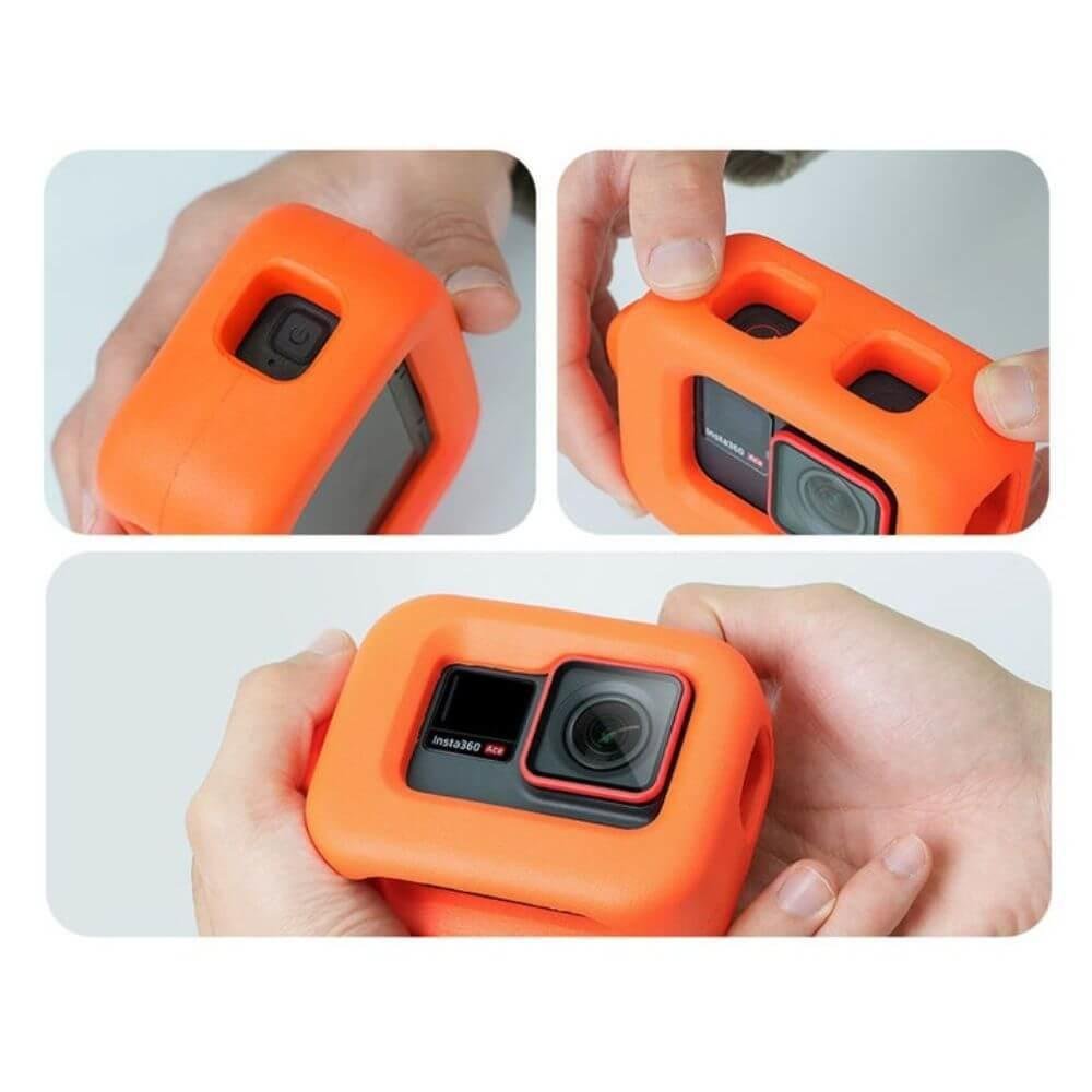 Boia Flutuante Para Câmeras Insta360 Ace / Ace Pro - Telesin Boia Flutuante Para Câmeras Insta360 Ace / Ace Pro - Telesin