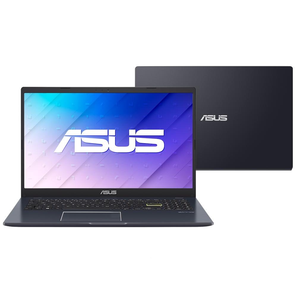 Notebook ASUS VIVOBOOK GO 15, INTEL CELERON DUAL CORE N4500, 4 GB, 128 GB SSD W11 Home, 15,60" LED, Star Black