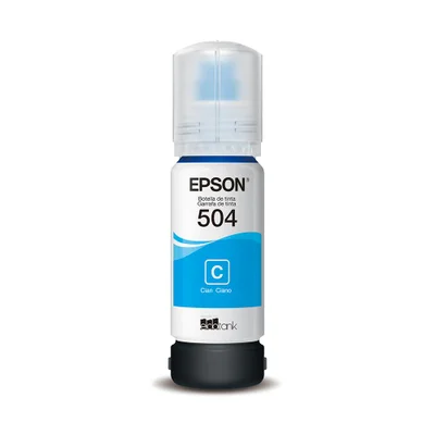 Refil De Tinta Epson Ciano T504222-br 127ml