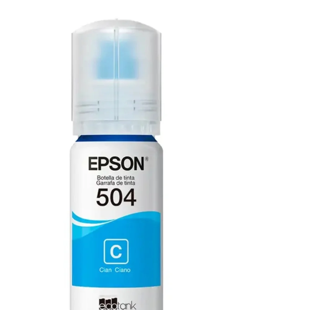 Imagem 4 de 5 do produto Refil De Tinta Epson Ciano T504222-br 127ml