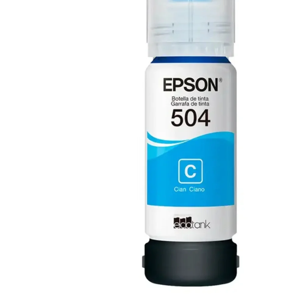 Imagem 5 de 5 do produto Refil De Tinta Epson Ciano T504222-br 127ml