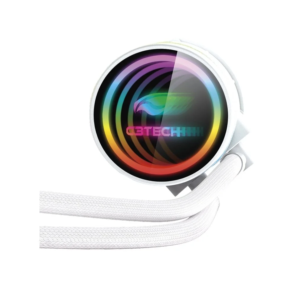 Cooler C3tech Water Cooler Fc-w360whRGB Branco 5