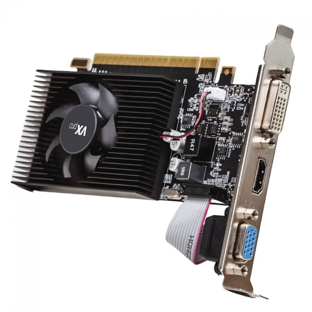 Imagem 2 de 5 do produto Placa De Vídeo Nvidia Geforce Vxpro Gt 730 4gb Ddr3 128 Bits Low Profile