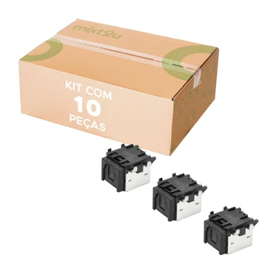 10x Conector Ótico/óptico Solda Placas Diversas Compare Foto