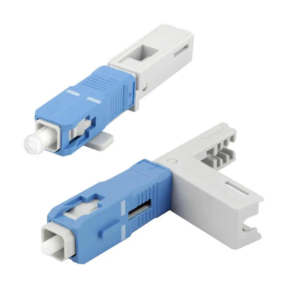Imagem 2 de 3 do produto 100x Conector Fibra Óptica Sc Upc Híbrido Click