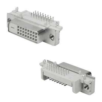 10x Conector Dvi-24+1 Fêmea Solda Fio Alta Qualidade