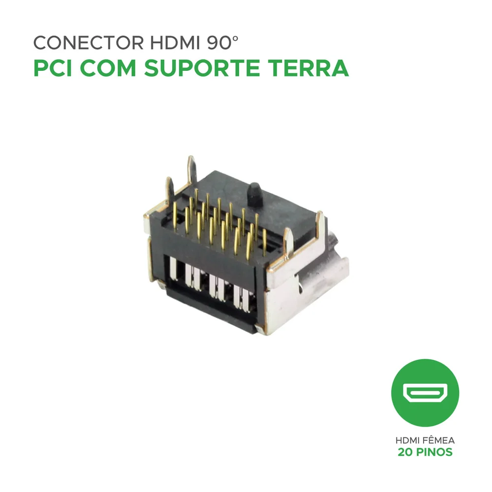Imagem 3 de 3 do produto 10x Conector HDMI Solda Placas Diversas Compare A Foto