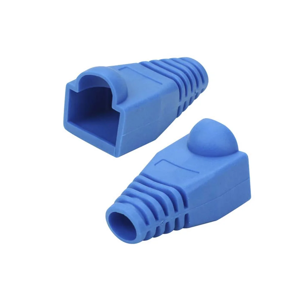 Imagem 2 de 4 do produto Kit 50x Capa Conector Rj45 Cabo Rede Cat5 Cat5e Cat6