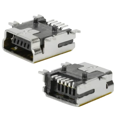 10x Conector Mini Usb Fêmea P/ PCi Micro Usb V3 5 Pinos