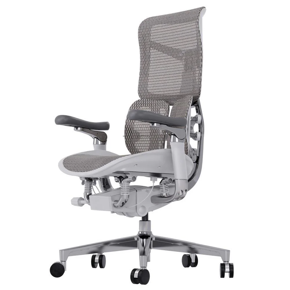 Cadeira Ergonômica Elements Una Cinza Claro Cadeira Ergonômica Elements Una Cinza Claro