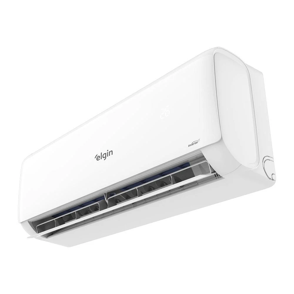 Imagem 2 de 5 do produto Ar Condicionado Split Elgin Hi Wall Eco Inverter Ii 18.000 Btu/h Quente E Frio Monofásico Branco 45hjqi18c2wc/45hjqe18c2cc - 220v
