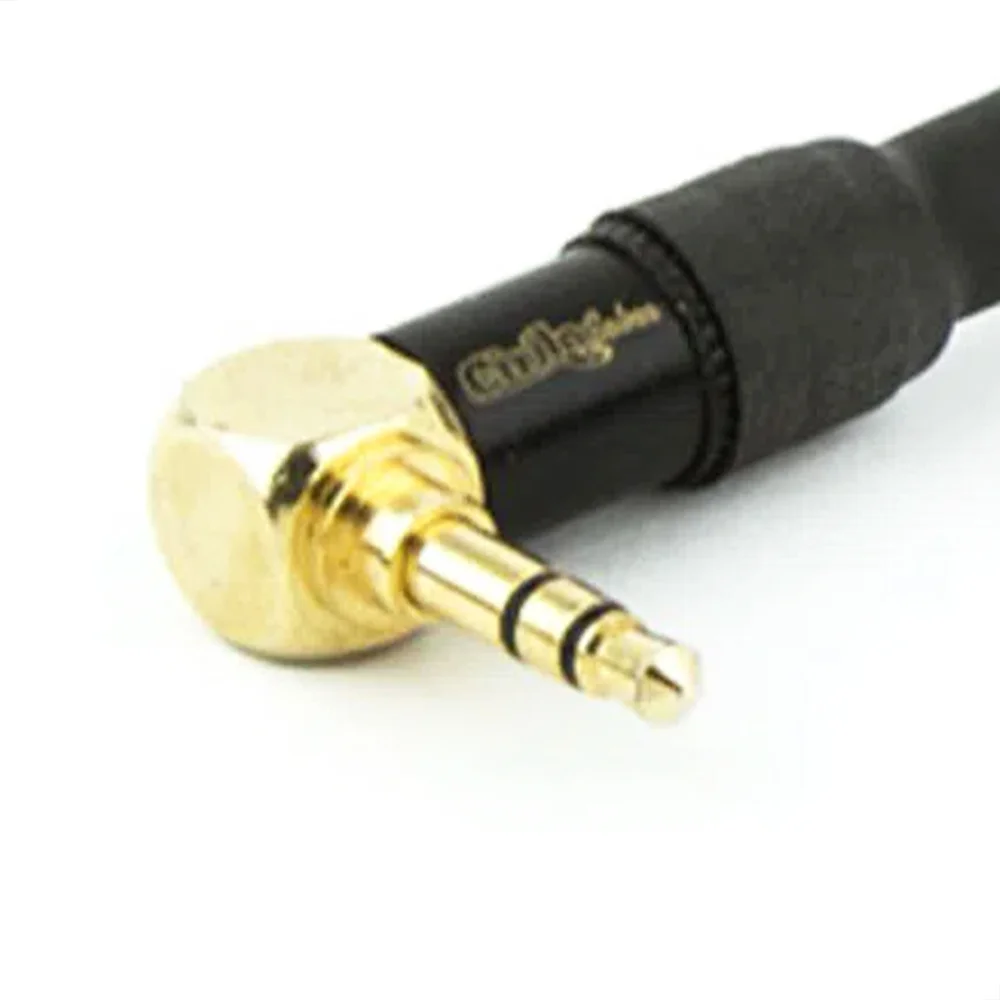 Imagem 2 de 5 do produto Cabo P2 90° Estereo - Para P2 Profissional Estereo - 20 Cm