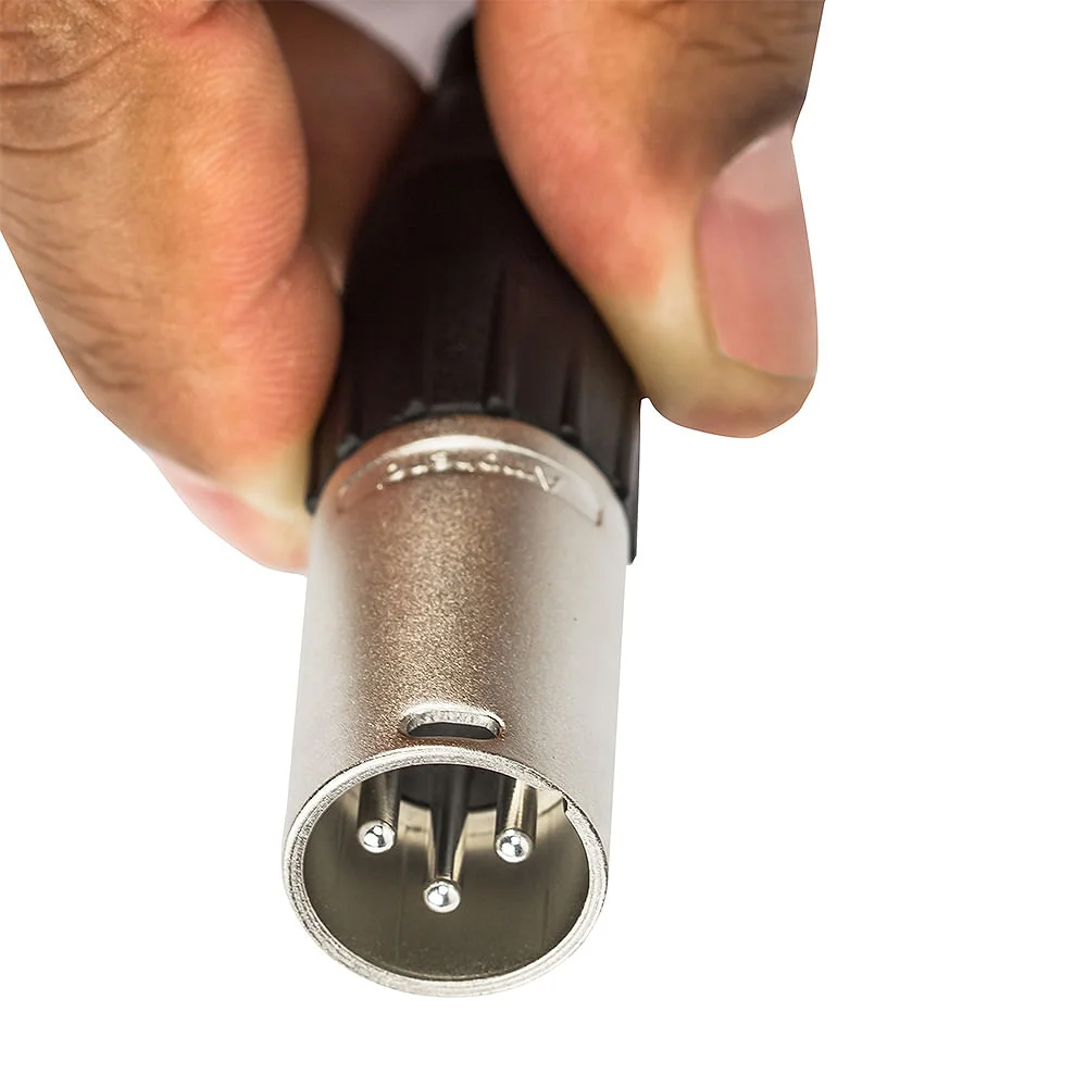 Imagem 5 de 5 do produto Cabo De Microfone P10 Estereo Para Xlr Macho, Amphenol - 30 Metros