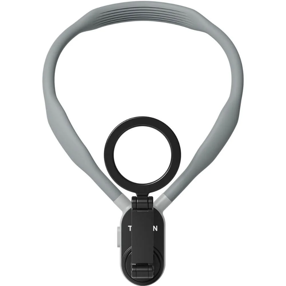 Alça De Pescoço Com Suporte Magnético Para Celular - Telesin Cor Cinza Alça De Pescoço Com Suporte Magnético Para Celular - Telesin Cor Cinza