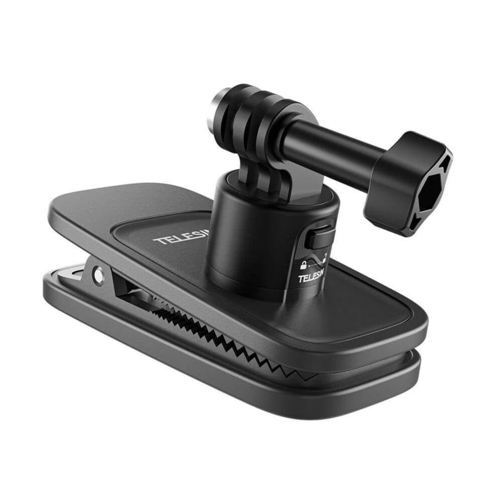 Suporte Clip Magnético Para Gopro E Similares - Telesin Suporte Clip Magnético Para Gopro E Similares - Telesin