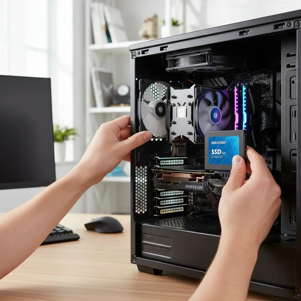 Imagem 3 de 5 do produto SSD 2.5 Pol 256gb Sata Iii 6.0gb/s Hikvision - Hkm256s21b