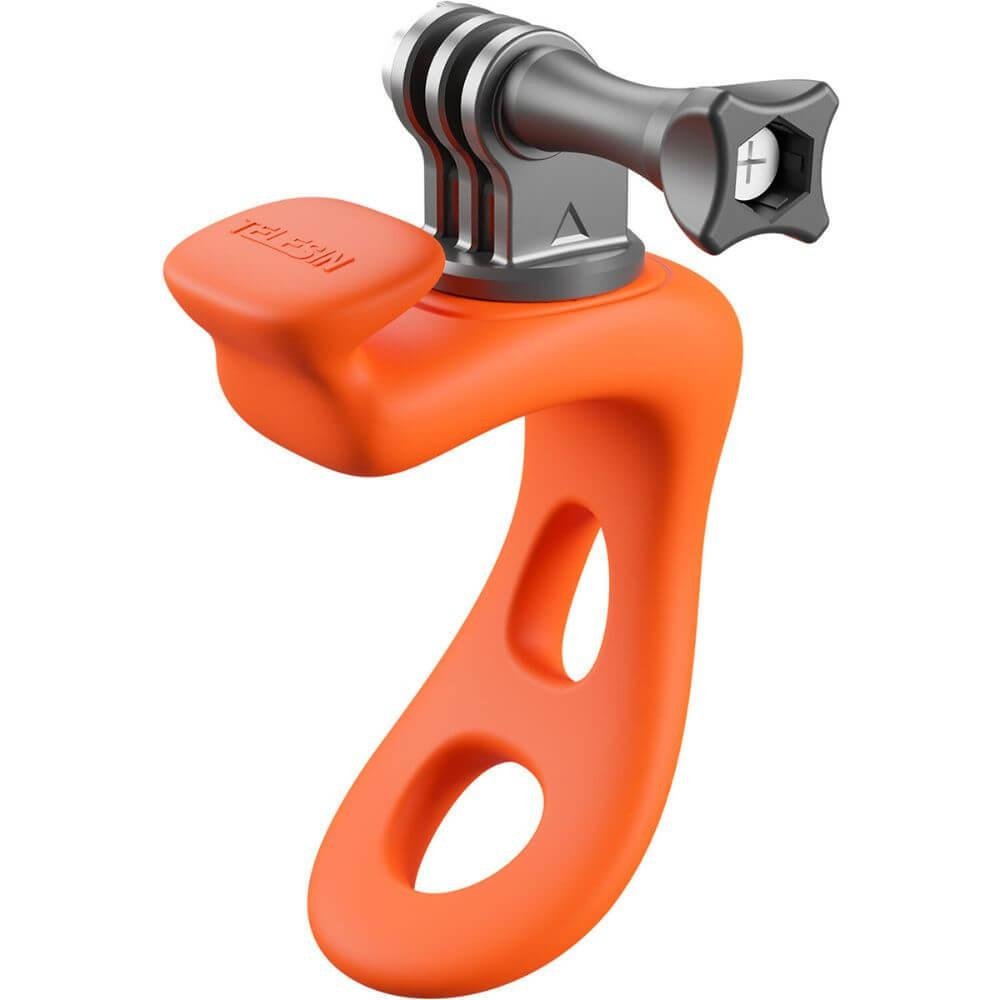 Imagem 1 de 3 do produto Suporte De Guidão Ou Barra Tubular Para Gopro Cor Laranja - Telesin
