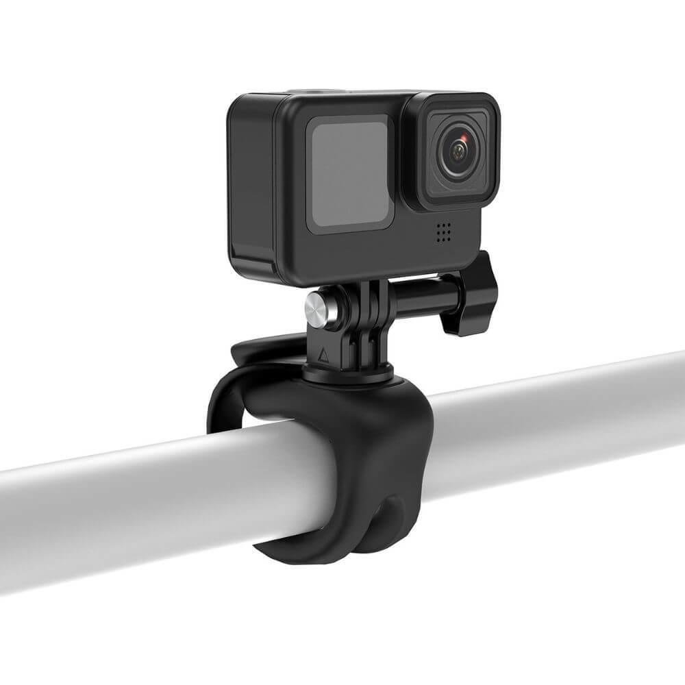 Suporte De Guidão Ou Barra Tubular Para Gopro Cor Preto - Telesin