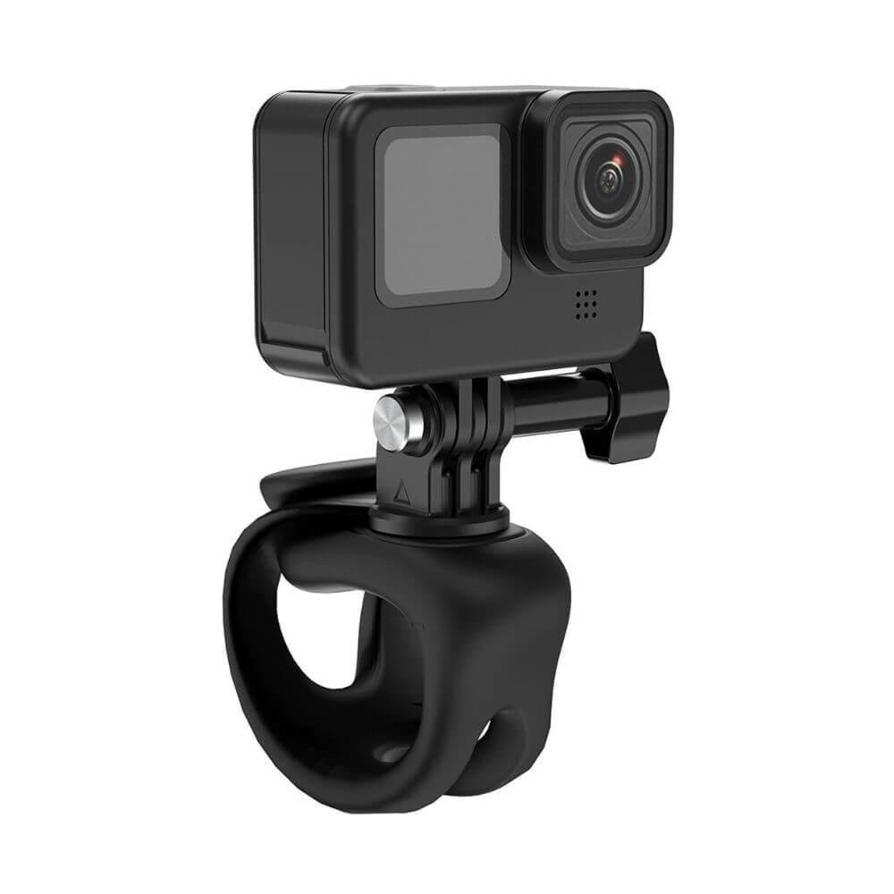 Suporte De Guidão Ou Barra Tubular Para Gopro Cor Preto - Telesin
