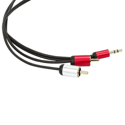 Cabo Conector P2 Estéreo Para Rca Profissional -
 10 Metros