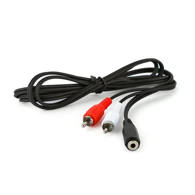 Cabo Jack P2 Femea Para 2 Rca Macho - 40 Metros