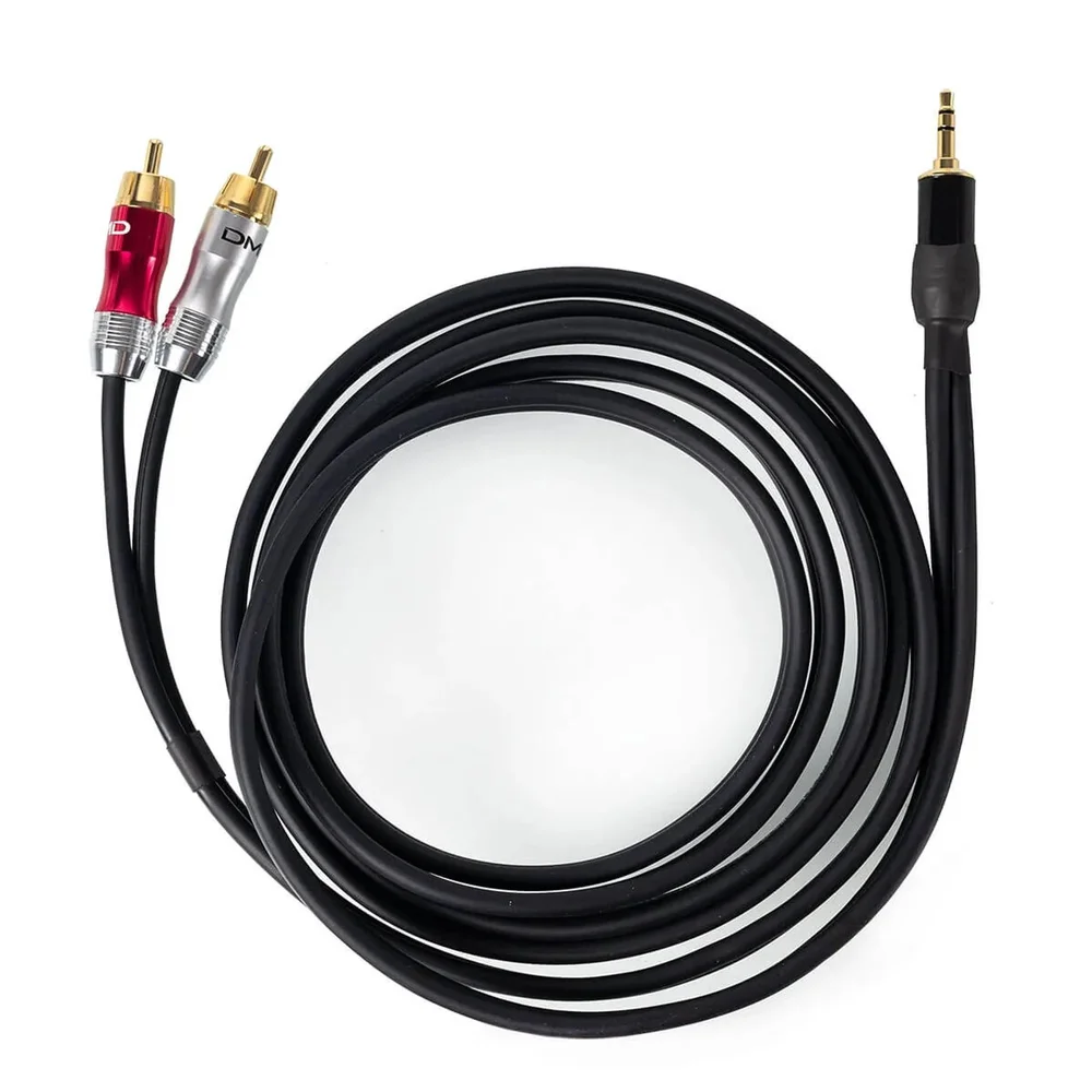 Imagem 3 de 5 do produto Cabo P2 Estereo Para 2 Rca Profissional - 50 Metros