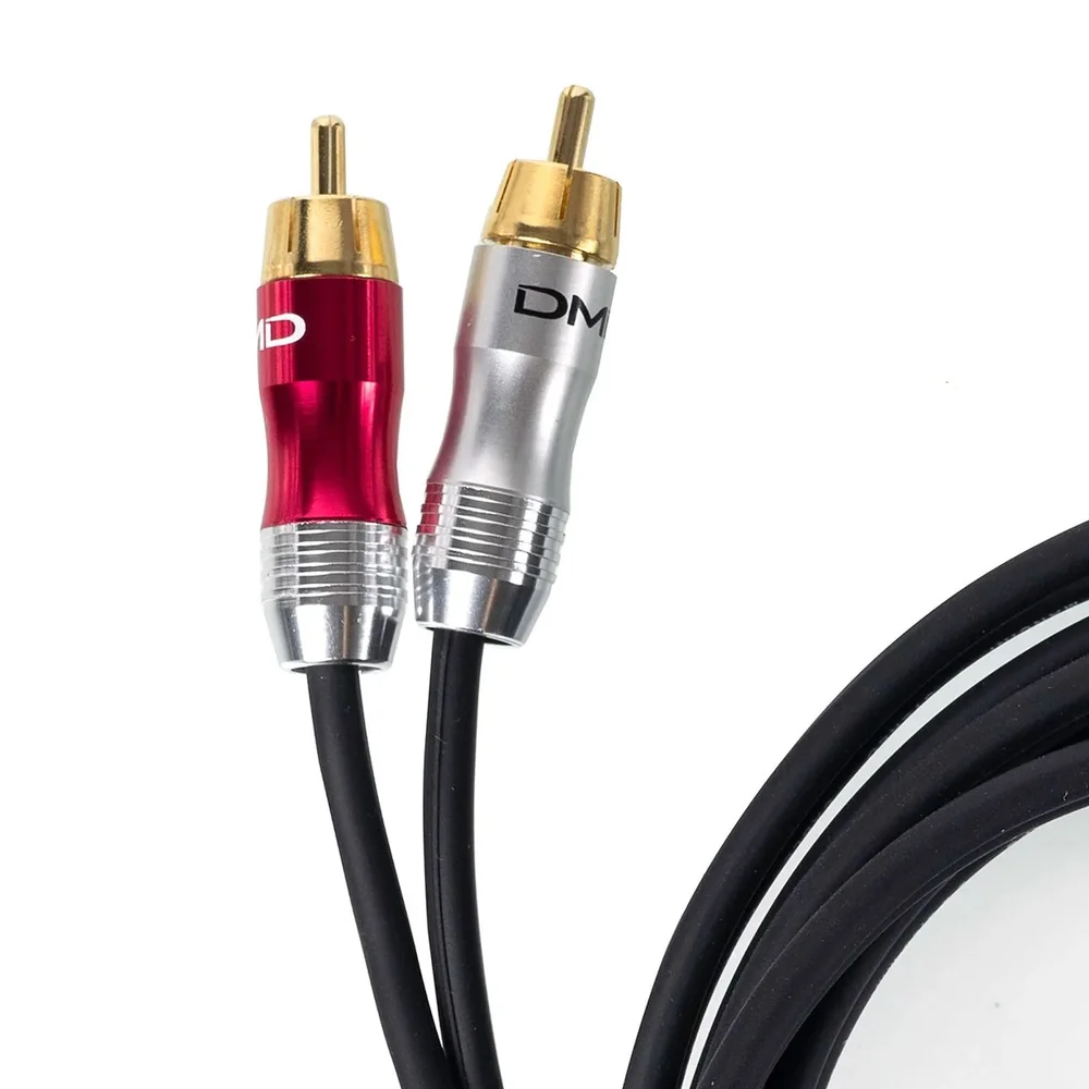 Imagem 2 de 5 do produto Cabo P2 Estereo Para 2 Rca Profissional - 10 Metros