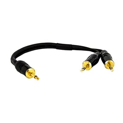 Cabo Adaptador P2 Mono Para 2 P2 Estereo - 5 Metros