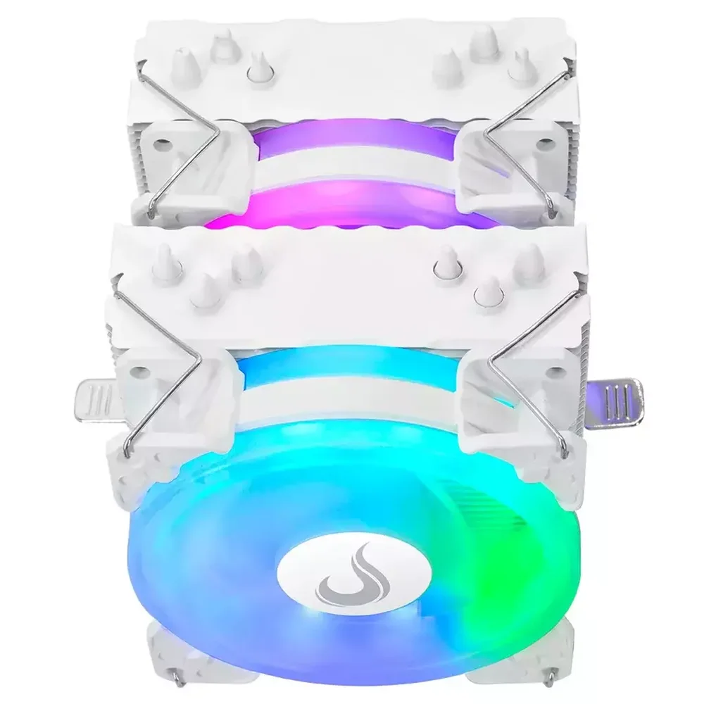 Imagem 5 de 5 do produto Air Cooler Rise Mode G800 ARGB Amd/intel Branco - Rm-acg8-aRGB-w