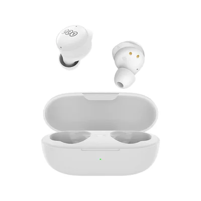 Fone De Ouvido Sem Fio Qcy T17 Bh21q17a Com Bluetooth E Microfone - Branco