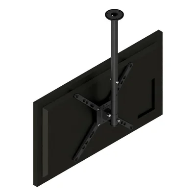 SUPORTE DE TETO PARA TV, MONITOR 10 A 55 POLEGADA COM INCLINAÇÃO