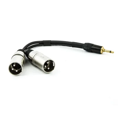Cabo P2 Mono Para 2 Xlr Macho 30 Cm