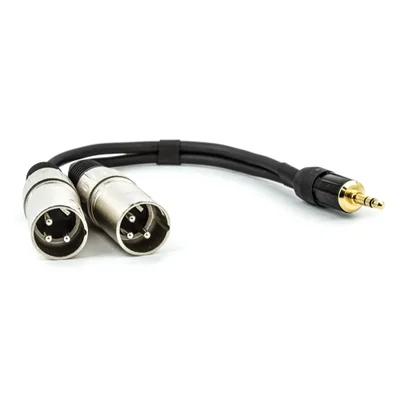 Cabo P2 Estereo Para 2 Xlr Macho - 10 Metros