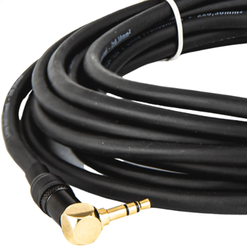Imagem 2 de 5 do produto Cabo Adaptador P2 Estereo 90° Para P10 Estereo - 1 Metro