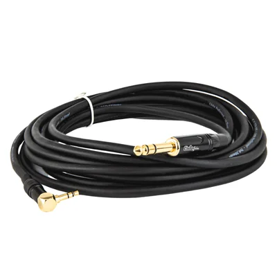 Cabo Adaptador P2 Estereo 90° Para P10 Estereo - 5 Metros