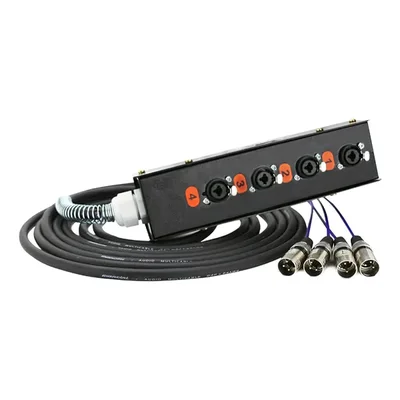 Medusa 4 Vias Com Conectores Kit - 70 Metros