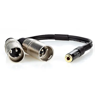 Cabo Adaptador P2 Femea Para 2 Xlr Macho - 50 Cm